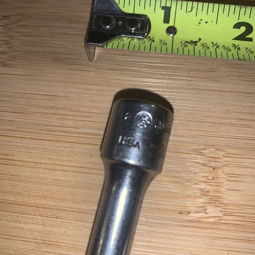 CORNWELL 4 pc. tool lot TR-32 short 3/8 Dr. ratchet, extensions,swivel socket - Picture 9 of 23