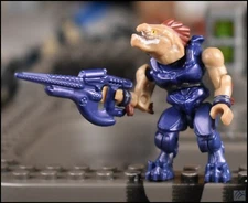HALO CONSTRUX MEGA BLOKS COVENANT PURPLE JACKAL MINOR FIGURE DLB96 STORM LANCE