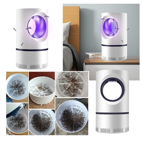 Lámparas LED eléctricas USB para atrapar insectos y mosquitos - Imagen 10 de 13