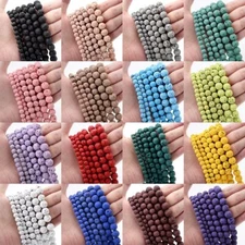 4 6 8 10 12mm Natural Colorful Lava Rock Essential Oil Diffuser Stone Loose Bead