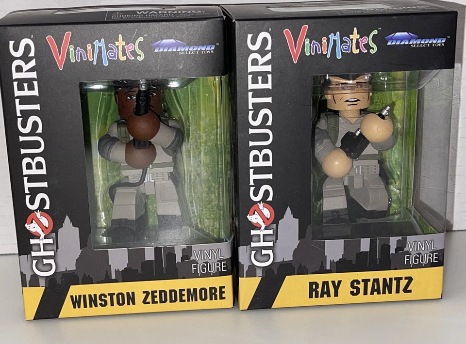 Lote de 4 Cazafantasmas Vinimates Egon Winston Peter Ray Foto 4 de 4