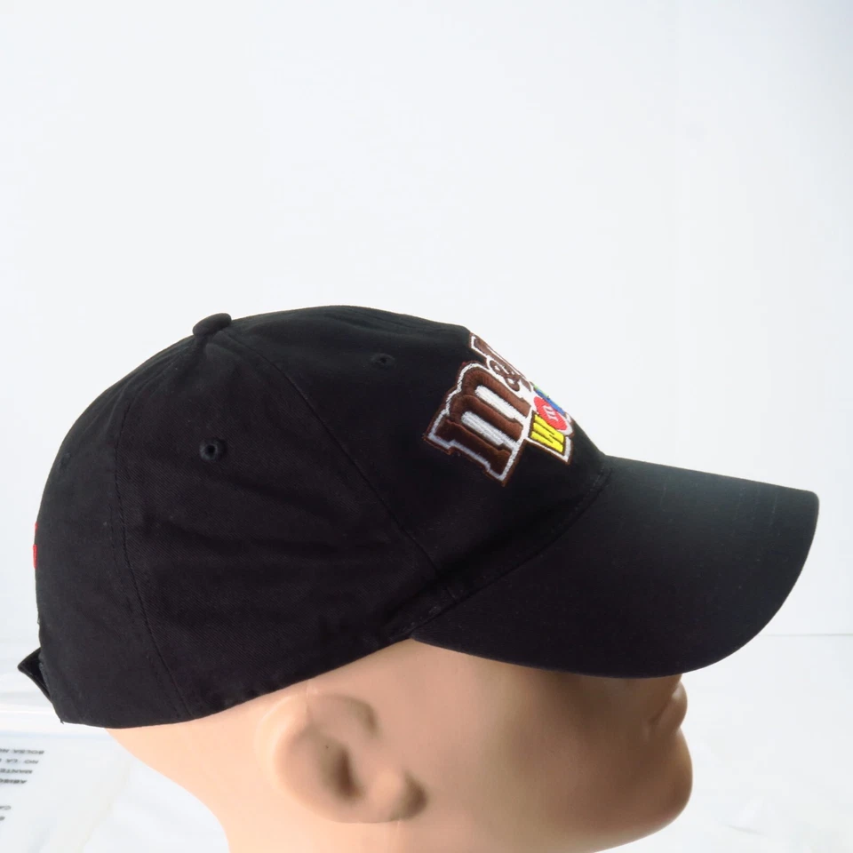 M&M's World Orlando Chocolate Candies Black StrapBack Hat Cap One Size - Image 3 of 4