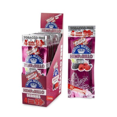 Royal Rillo Herbal Papers Berries 5/4ct Packs 20pc | eBay