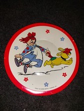 Raggedy Ann 1978 Tin Plate