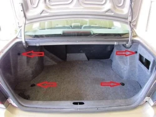 Конверт стиль средний багажник грузовая сетка для BUICK LeSABRE PARK AVENUE 2000-2005 - Изображение 4 из 4