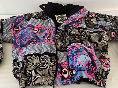 Vintage Quiksilver Australia Jacket Faces 90s Puffer Rare Vintage Quiksilver Australia Jacket Faces 90s Puffer Rare
