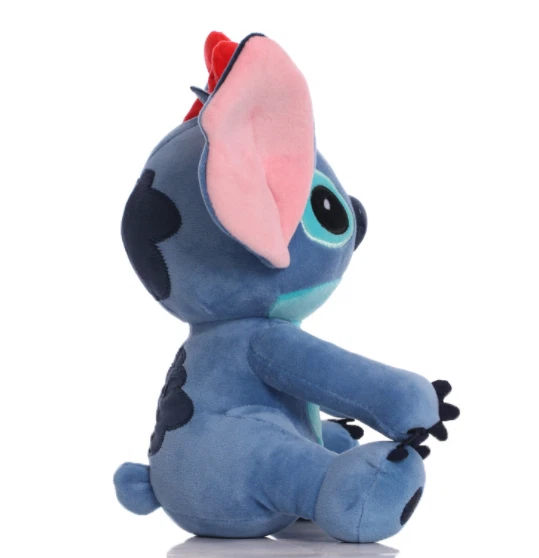 Limited Edition New Disney Stitch With Bow Plush Stuffed