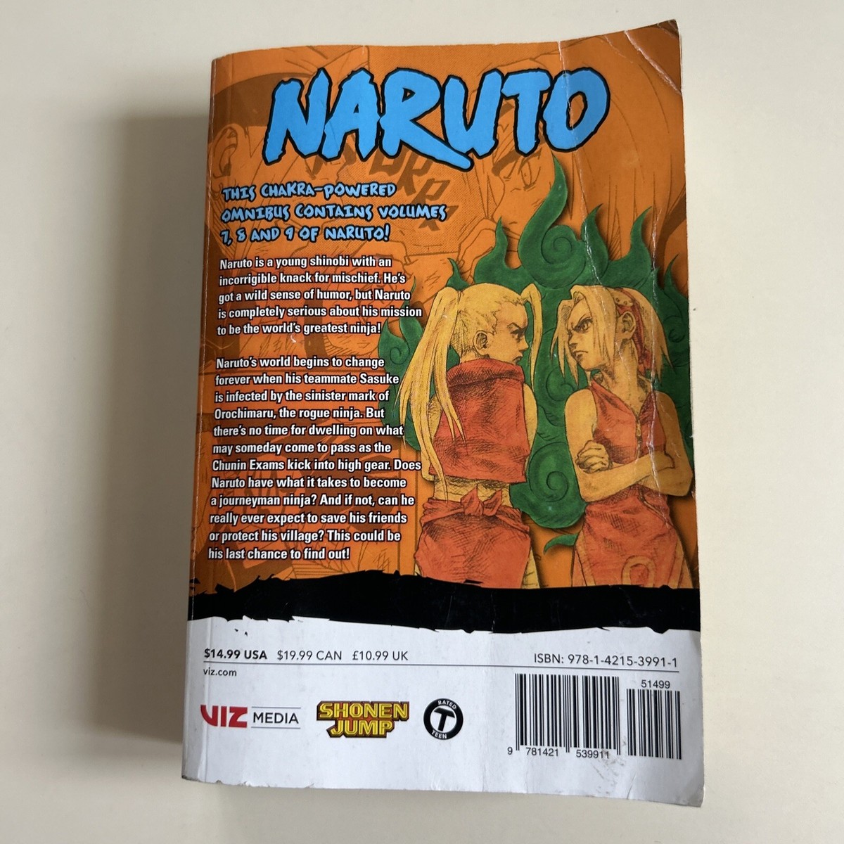 Naruto 3-In-1 #3 (7-8-9) 3 (VIZ Media September 2011) | eBay