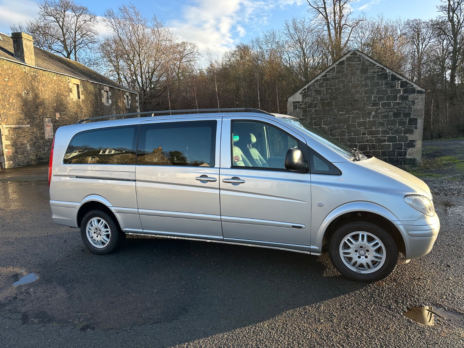 MERCEDES VITO 8 SEATER TRAVELINER XLWB 111 W639 VIANO PROJECT SPARES REPAIR