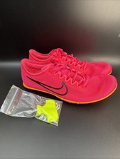Nike Zoom Mamba 6 Hyper Pink Racing Track Spikes Men's Size 10 DR2733-600