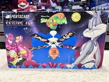 Warner Bros. Space Jam Ceiling Fan, NEW UNUSED, Sportscast Michael Jordan