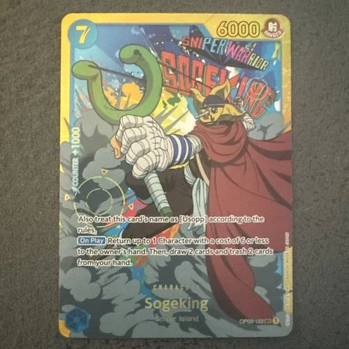 Sogeking - OP03-122 SEC - One Piece TCG Secret Rare Pillars of Strength English