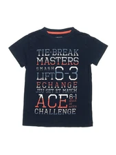 Monoprix Boys Blue Short Sleeve T-Shirt 6