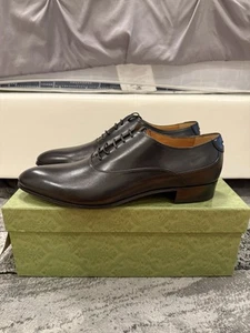 Chaussures Oxford homme Gucci cuir noir 719741 12G 13US