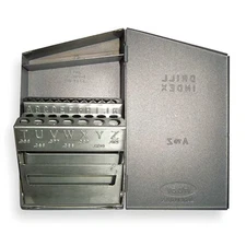 Chicago-Latrobe 57808 Drill Case For Jobber Chicago-Latrobe Holds A-Z, 26Pc