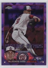 2023 Topps Chrome Sapphire Edition Future Stars Purple 8/10 Mackenzie Gore 2d9