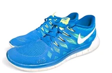 Nike Free 5.0 Blue Athletic Shoes