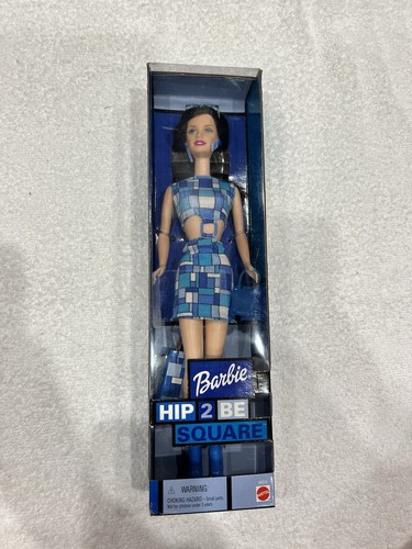 Mattel 2000 Hip 2 Be Square Brunette In Blue Barbie Doll #28315 new in ...