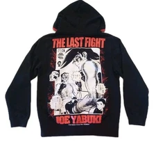 Hardcore Chocolate Hoodie Pullover Mens Sze S Joe Yabuki The Last Fight Takamori