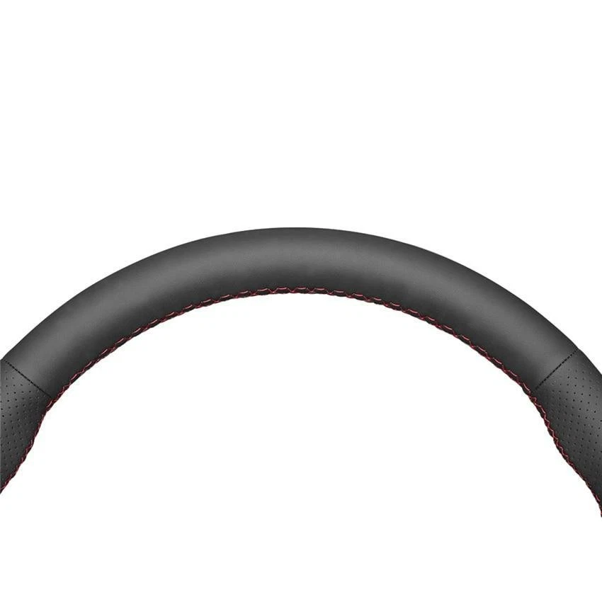 Cubierta envolvente de rueda de cuero perforado negro para Nissan Murano Foto 2 de 4