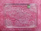 ✨VINTAGE✨ Marquis Waterford Crystal Floral Vanity Tray 8.5 X 6 Clear Frosted