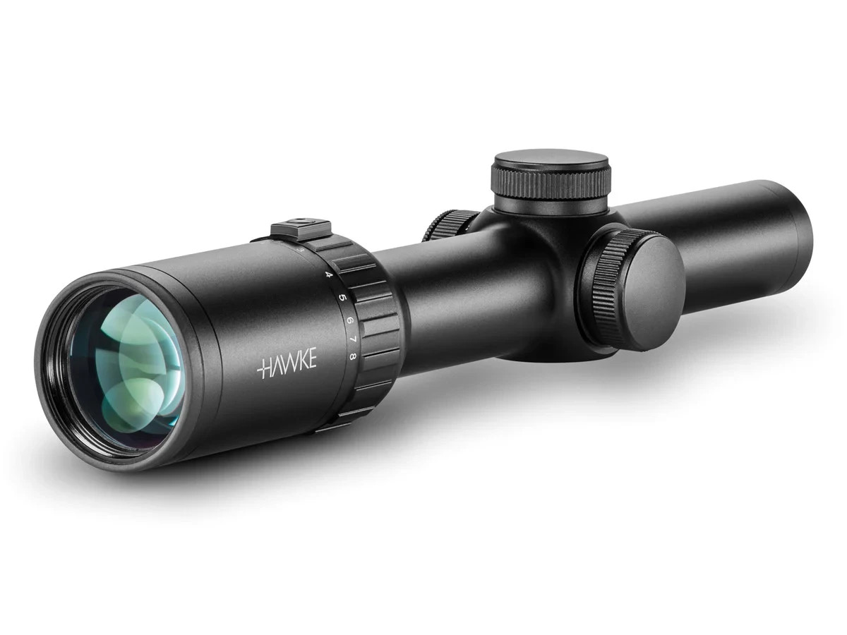 NEW) Hawke Vantage 30 WA 1-8x24, L4A Fiber Dot IR, 30mm Mono-Tube
