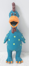 Large Squeaky Chicken Dog Toy 10.5" Latex Rubber Novelty Rooster - GREAT SQUEAK