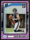 2024 Panini Donruss Rated Rookie Caleb Williams Pink Optic Preview