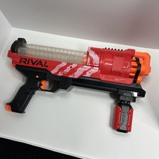 Hasbro Nerf Rival XVii-3000 Red Pump Gun Tested