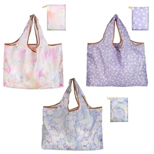 Reusable Grocery Bag Set of 3, Large Capacity 22x15in, Holds up to 44lb, 