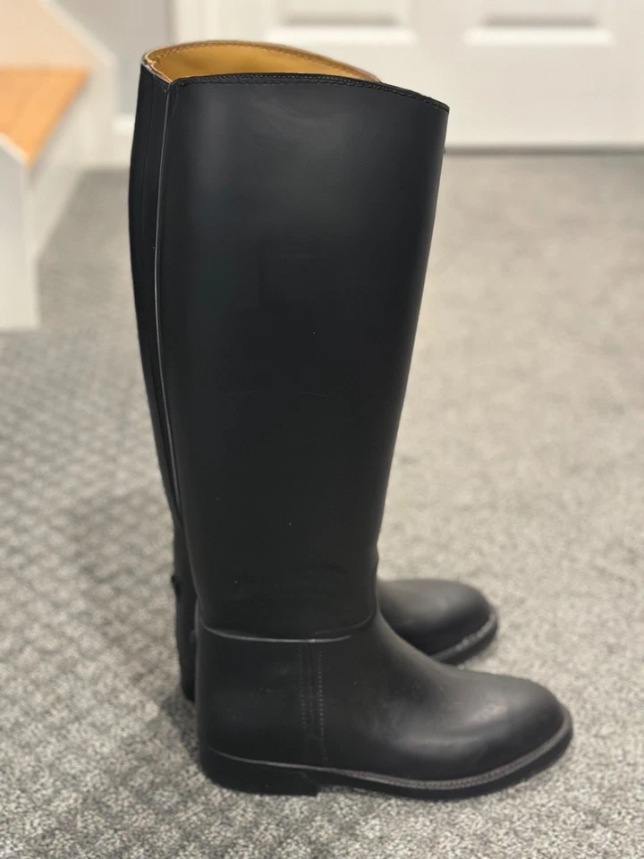 Высокие дождевые сапоги Aigle в конном стиле размер 37 - Изображение 3 из 4