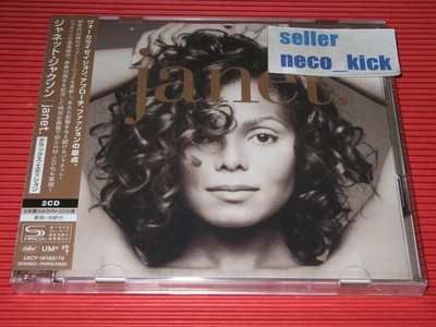 5ET JANET JACKSON janet. DELUXE EDITION JAPAN ONLY 2 SHM CD