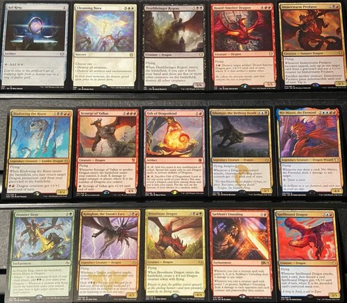 ***Custom Commander Deck*** Tiamat - Dragons - EDH MTG Magic Cards - Picture 4 of 7