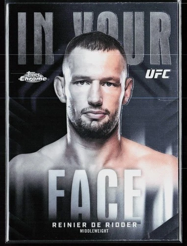 Reinier De Ridder 2026 Topps Chrome UFC In Your Face #IYF-2 MMA/UFC