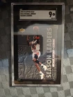 1993-94 UPPER DECK #166 MICHAEL JORDAN SL SGC 9 Season Leaders Bulls Graded Card