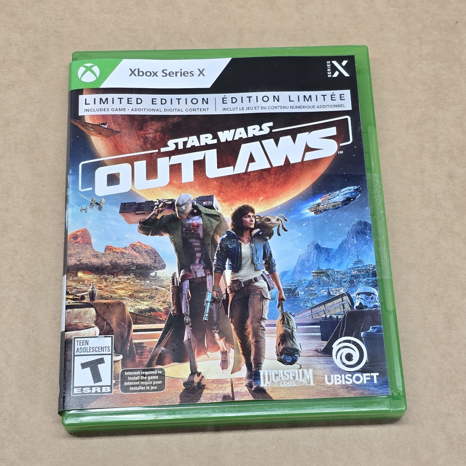 Star Wars: Outlaws Limited edition XBOX Series X