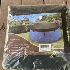 iBirdie Winter Pool Cover for 14, 15, 16 Ft Above Ground Round Pools Protection