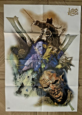 John Howe The Lord Of The Rings Orc Poster Rare 83cm X 58cm