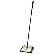 Natural Sweep Carpet and Floor Sweeper with Dual Brush Rotating System and 2 Cor