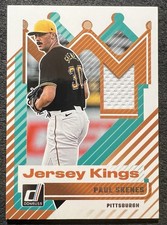 2025 PANINI DONRUSS JERSEY KINGS PAUL SKENES (PITTSBURGH PIRATES) RELIC JK-PS MT
