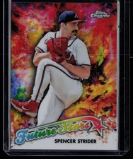 SPENCER STRIDER 2023 TOPPS CHROME FUTURE STARS ATLANTA BRAVES #FS-15