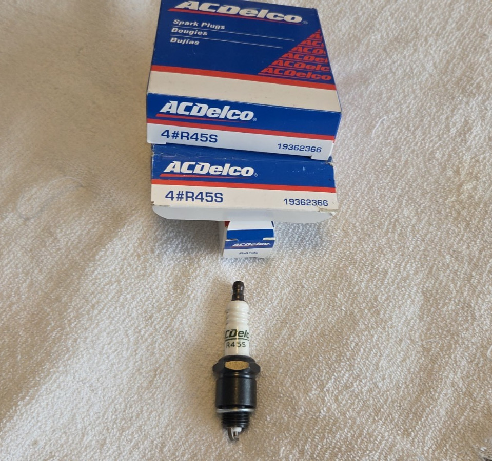  1  GM ACDelco Spark Plugs R45S 19362366 Set Of 8  Buick Oldsmobile Pontiac