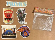 Primus - RARE sticker set