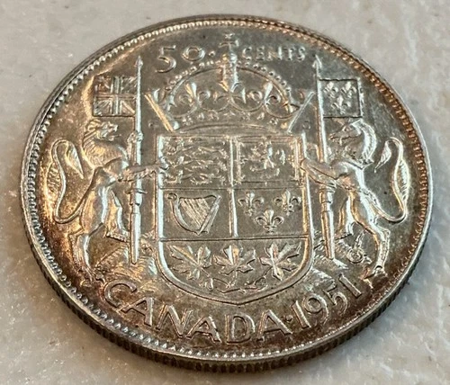1951 Canada 50 Cents — photo from another recent sale