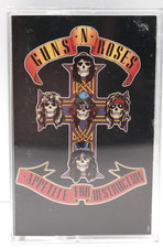 Guns N' Roses - Appetite For Destruction Cassette, 1987 M5G 24211, OOP