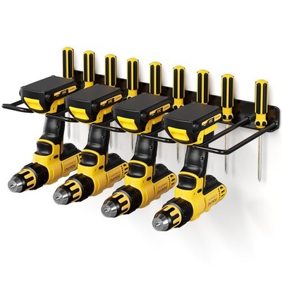 Power Tool Organizer, Drill Holder Wall Mount, Heavy Duty Garage Tool Organiz...