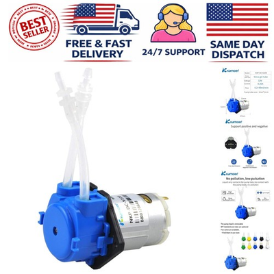 #ad Aquarium amp; Lab 12V Dosing Peristaltic Pump Easy Maintenance 70ml min Flow $16.99