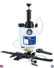 Orion Motor Tech 3L Transmission Fluid Pump with 12 Adapters & Pressure Gauge