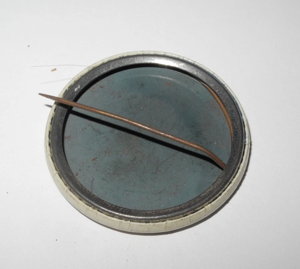 1957 Baseball Milwaukee Braves World Series National League Champions Pin Button - Image 2 of 2