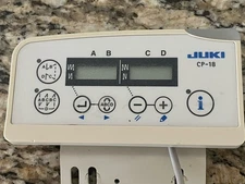 Juki Sewing Machine Control Panel CP-18 Series Control Panel.